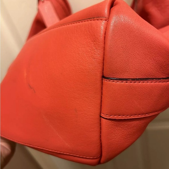 Coach Red Leather Legacy Hobo  Women's Bag - Picture 14 of 16
